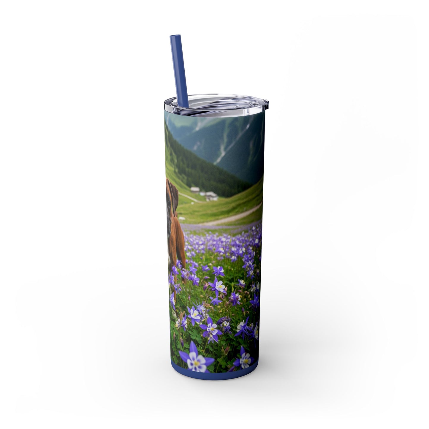 Boxer Tumbler with Straw, 20oz