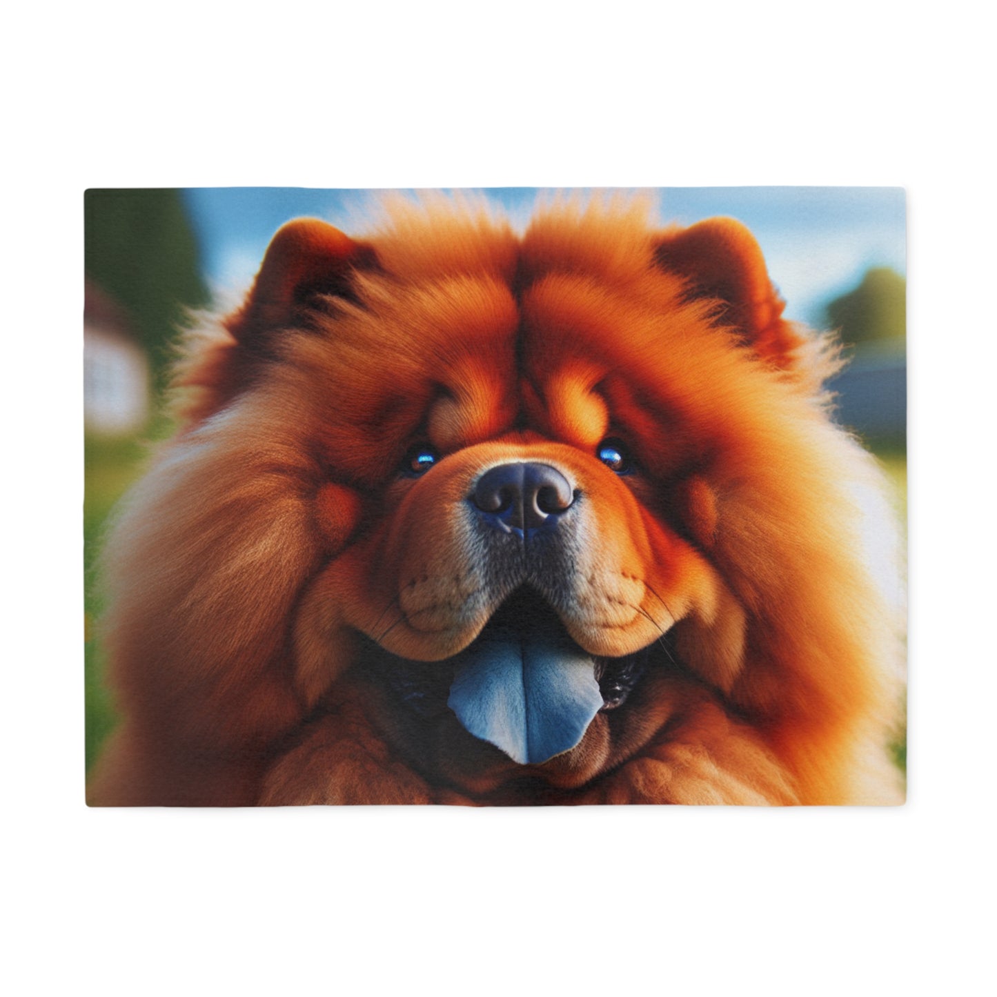 Chow Chow Sweatshirt Blanket