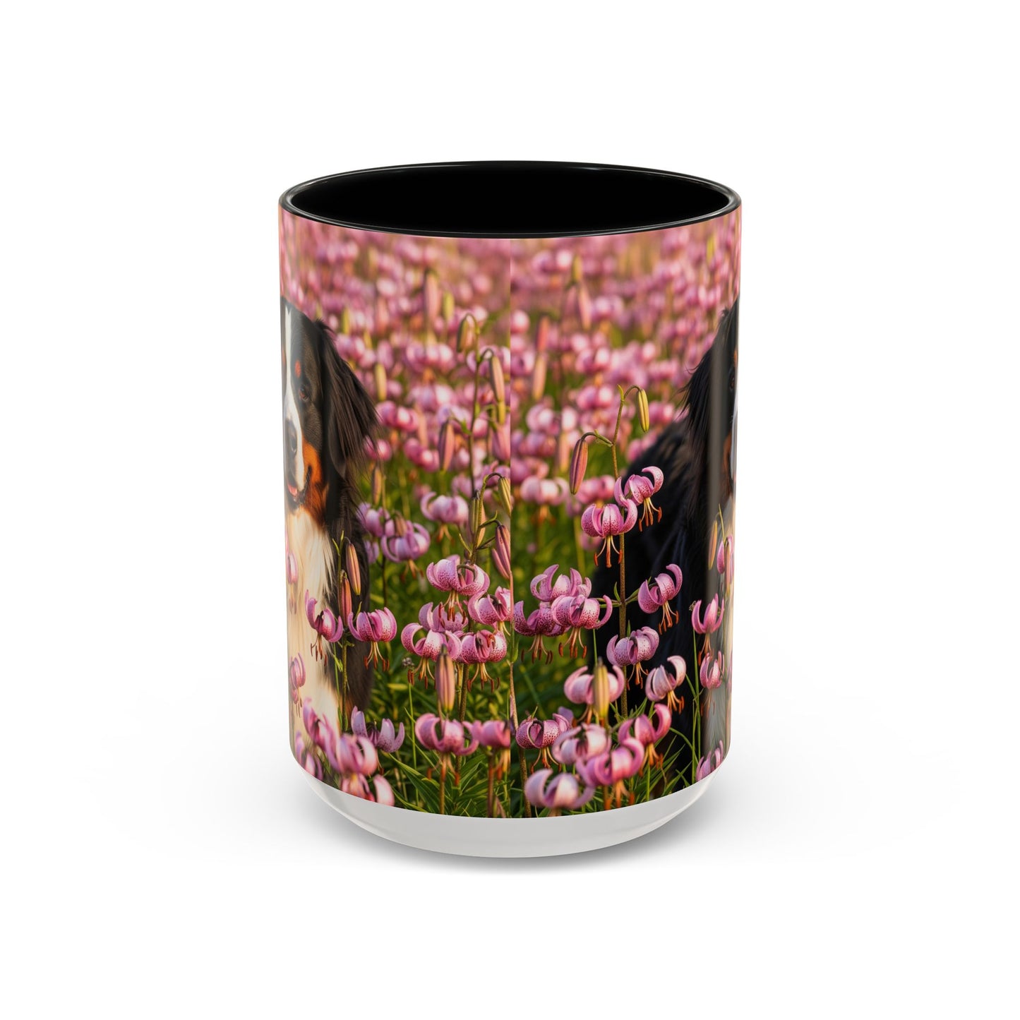 Bernese Mountain Dog Accent Coffee Mug - Perfect Gift for Dog Lovers