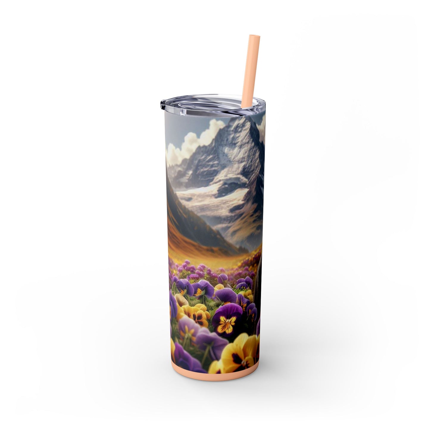 Greater Swiss Mountain Dog Tumbler with Straw, 20oz