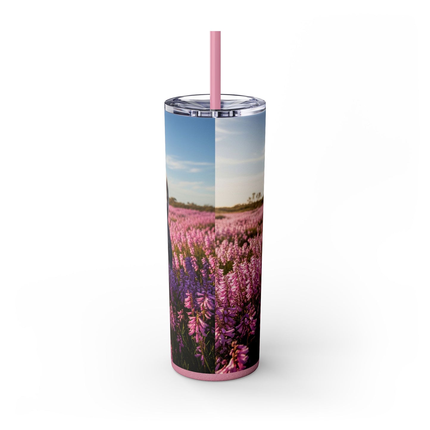 Australian Stumpy Tail Cattle Dog Tumbler with Straw, 20oz