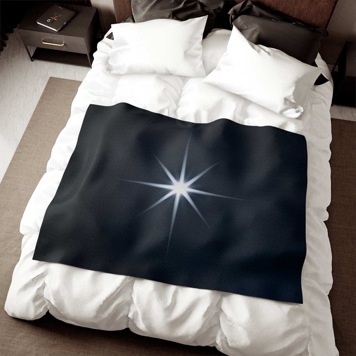 North Star Sweatshirt Blanket