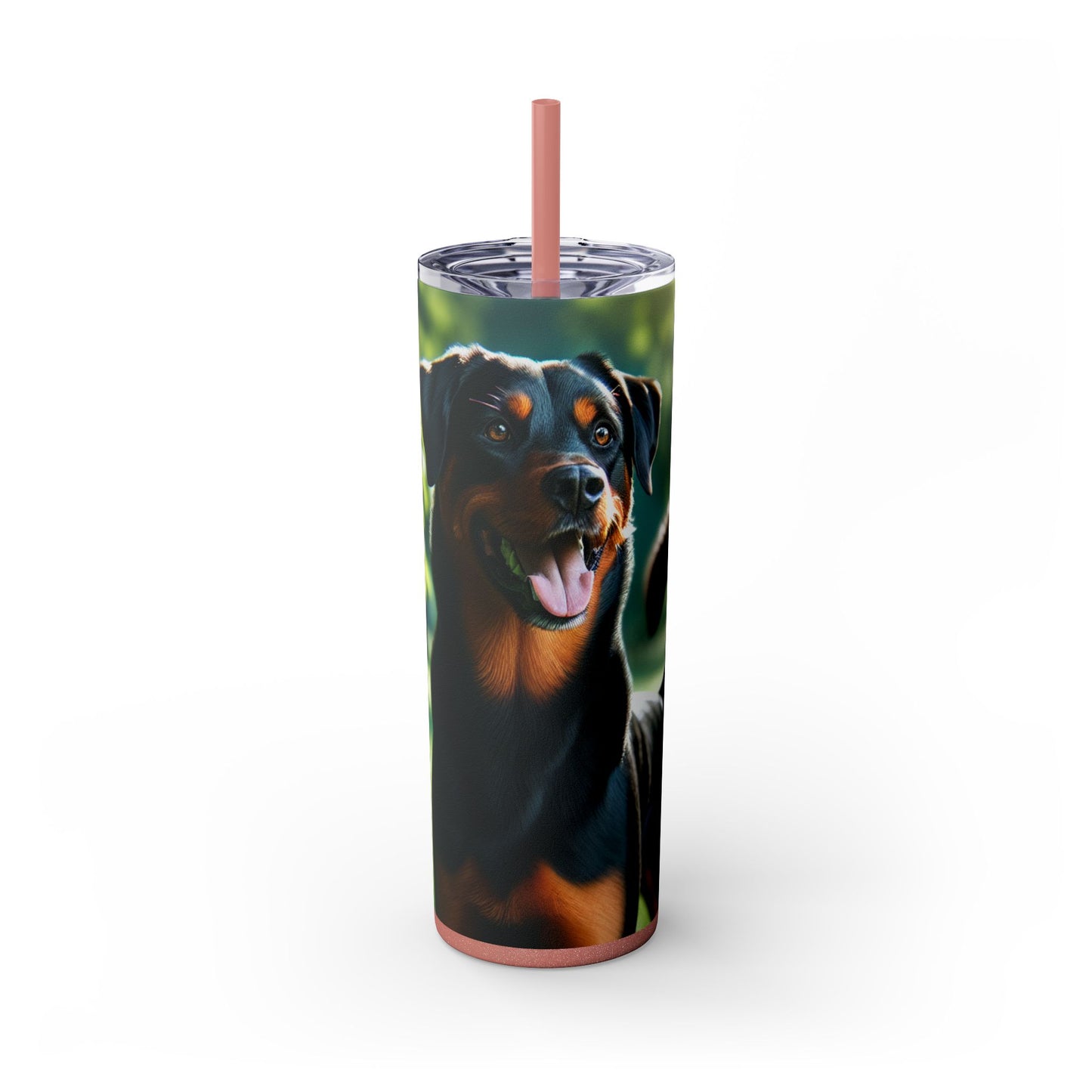 Beauceron Tumbler with Straw, 20oz