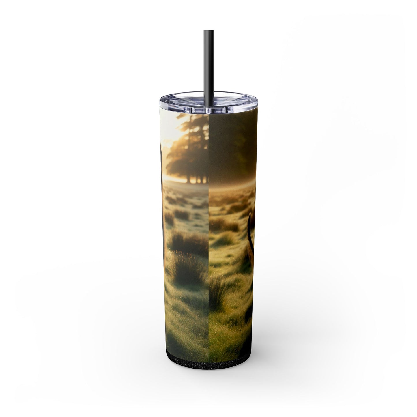 Scottish Deerhound Tumbler with Straw, 20oz