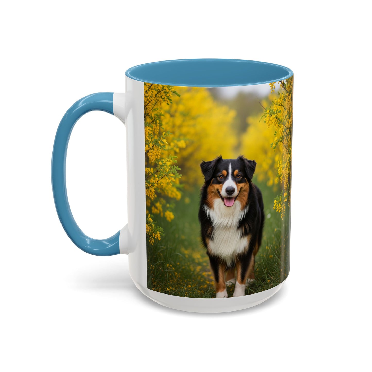 Australian Shepherd Accent Coffee Mug - Perfect Gift for Dog Lovers