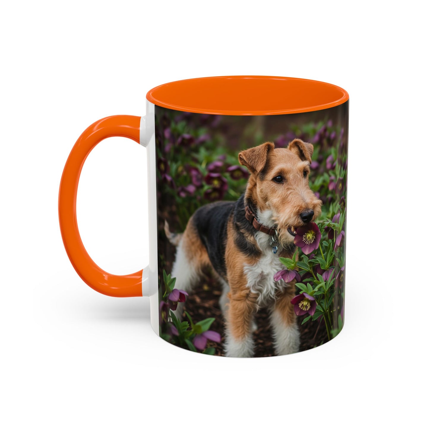 Wire Fox Terrier Accent Coffee Mug - Perfect Gift for Dog Lovers