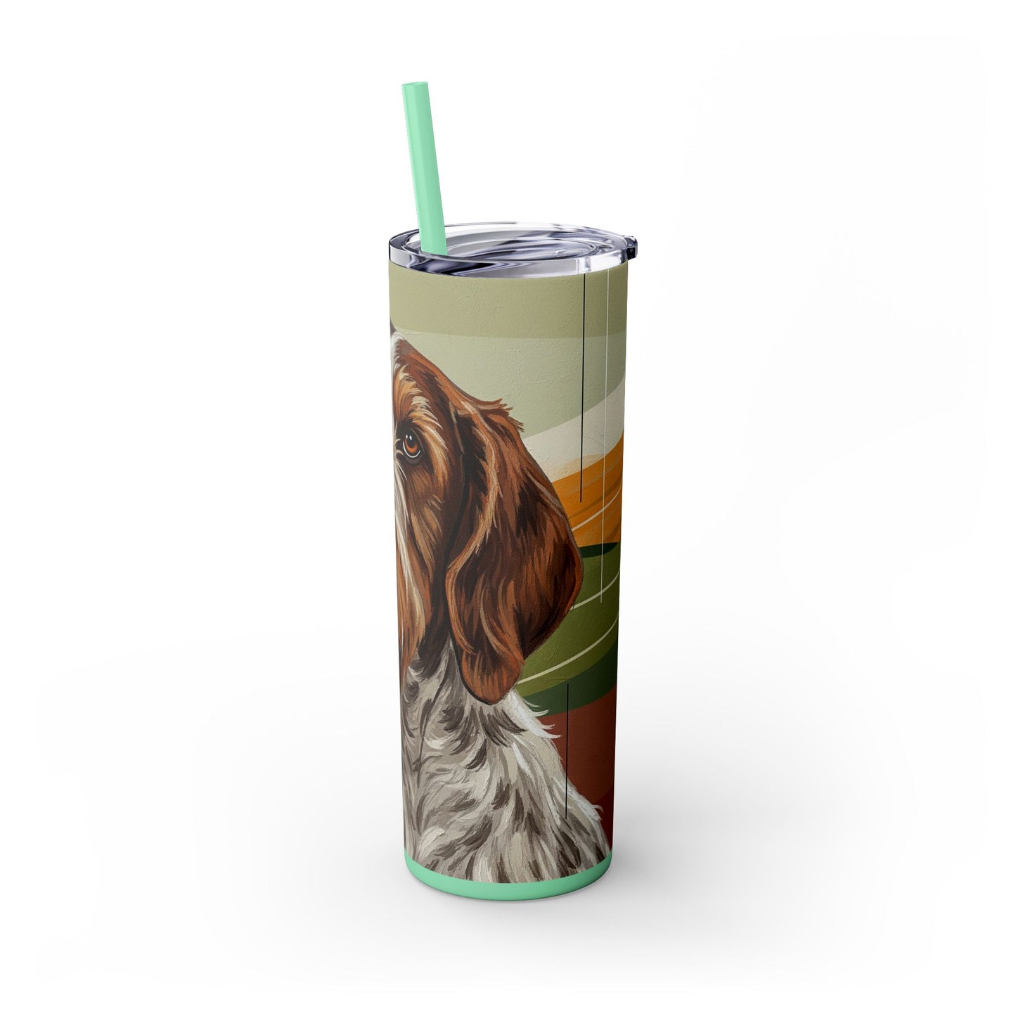 Spinone Italiano Tumbler with Straw, 20oz