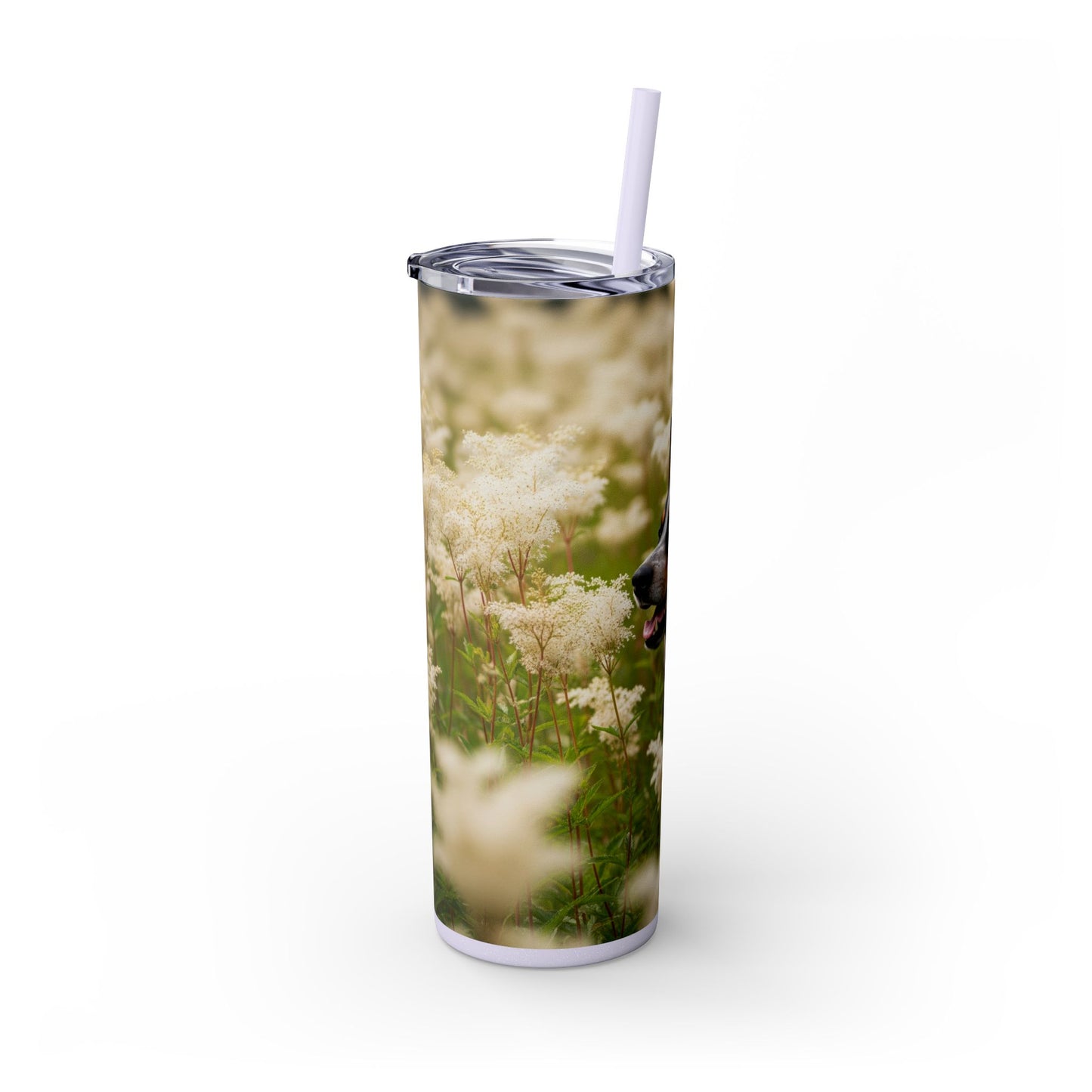 Lancashire Heeler Tumbler with Straw, 20oz