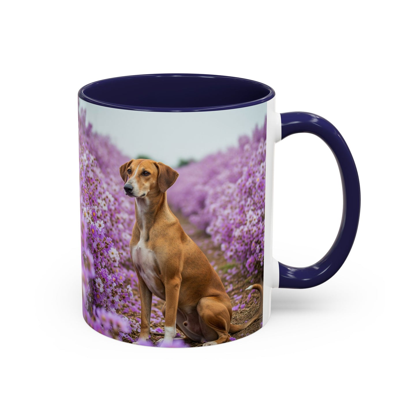 Banjara Hound Accent Coffee Mug - Perfect Gift for Dog Lovers