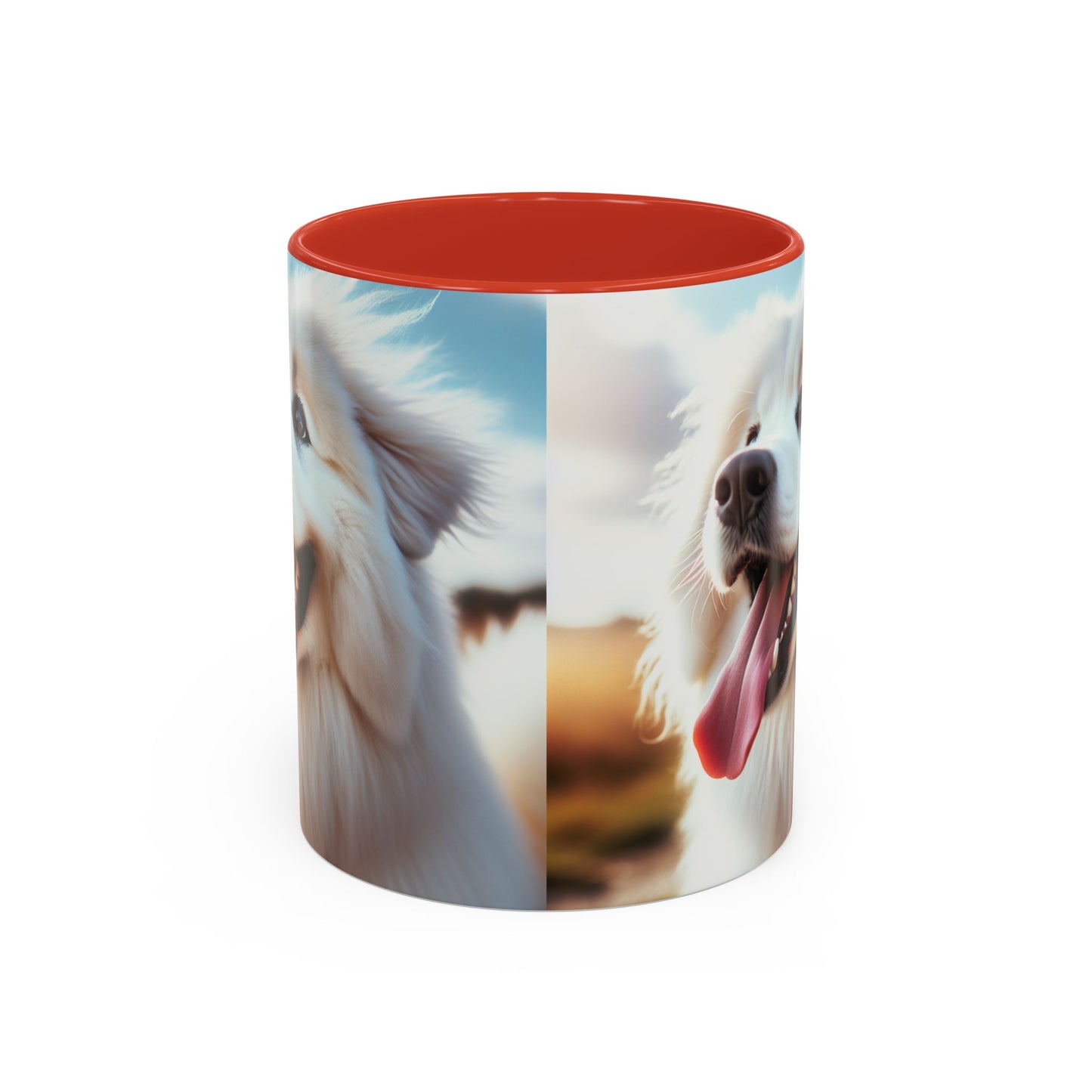 Pyrenean Mountain Dog Accent Coffee Mug - Perfect Gift for Dog Lovers