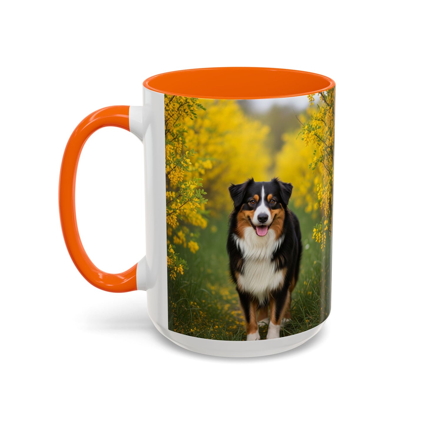 Australian Shepherd Accent Coffee Mug - Perfect Gift for Dog Lovers