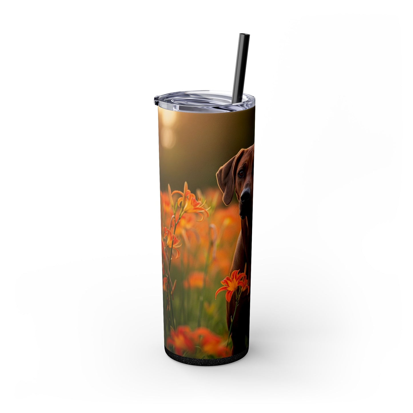 Rhodesian Ridgeback Tumbler with Straw, 20oz