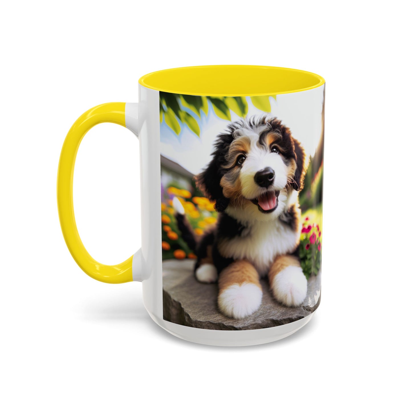 Bernedoodle Accent Coffee Mug - Perfect Gift for Dog Lovers