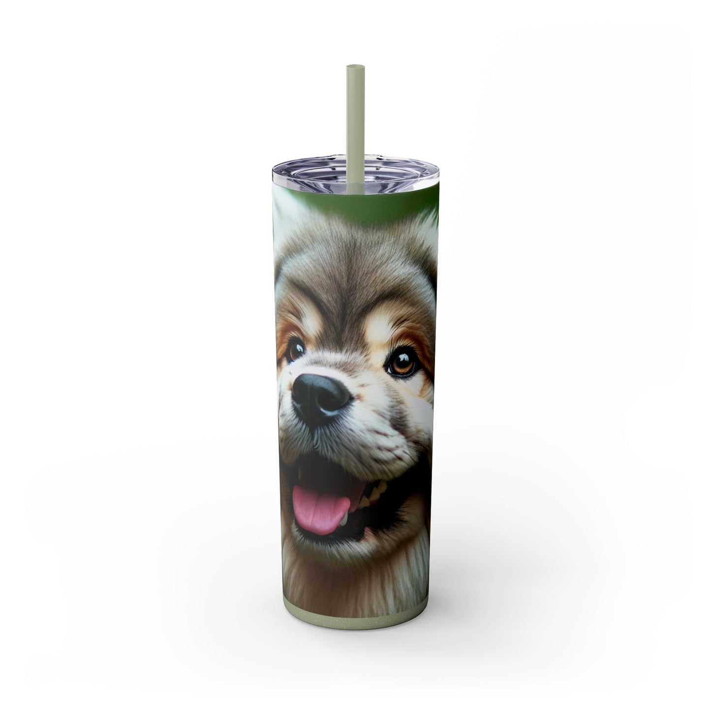 Tibetan Kyi Apso Tumbler with Straw, 20oz