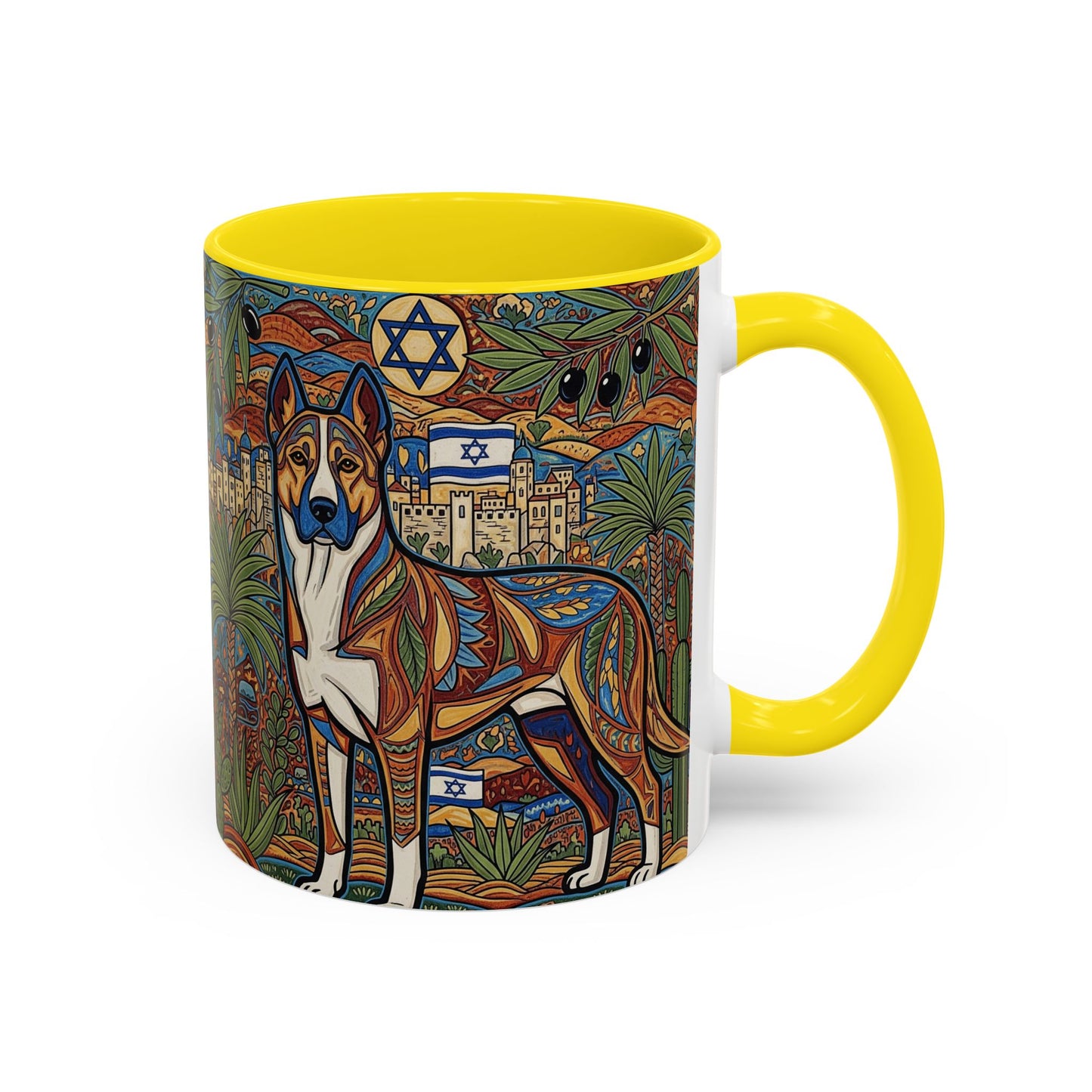 Canaan Dog Accent Coffee Mug - Perfect Gift for Dog Lovers