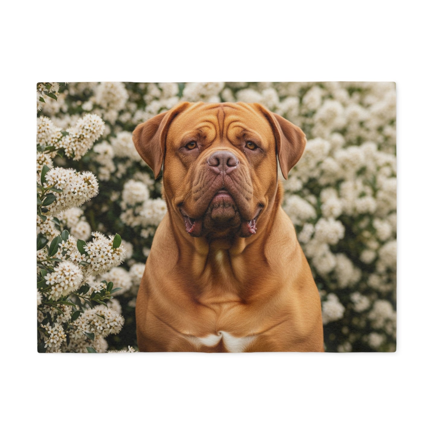 Dogue de Bordeaux Sweatshirt Blanket