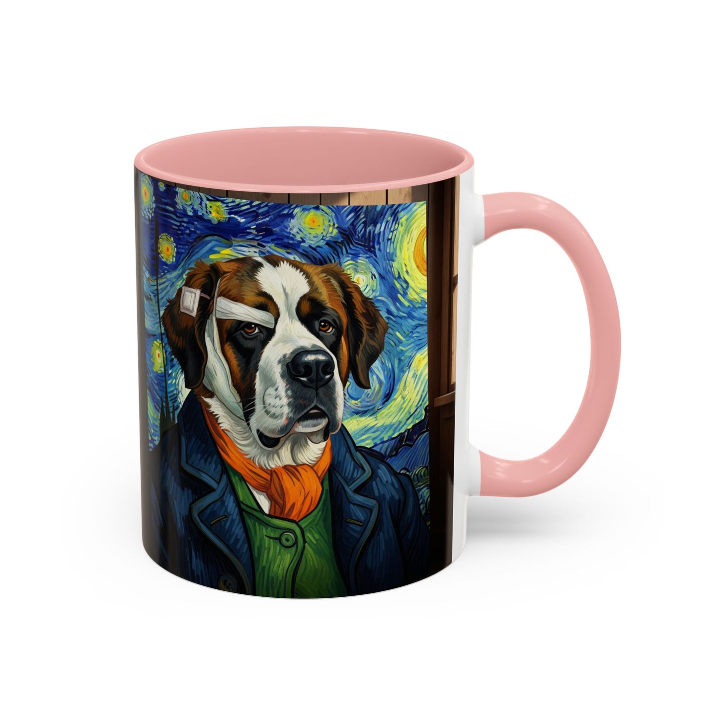 Saint Bernard Accent Coffee Mug - Perfect Gift for Dog Lovers