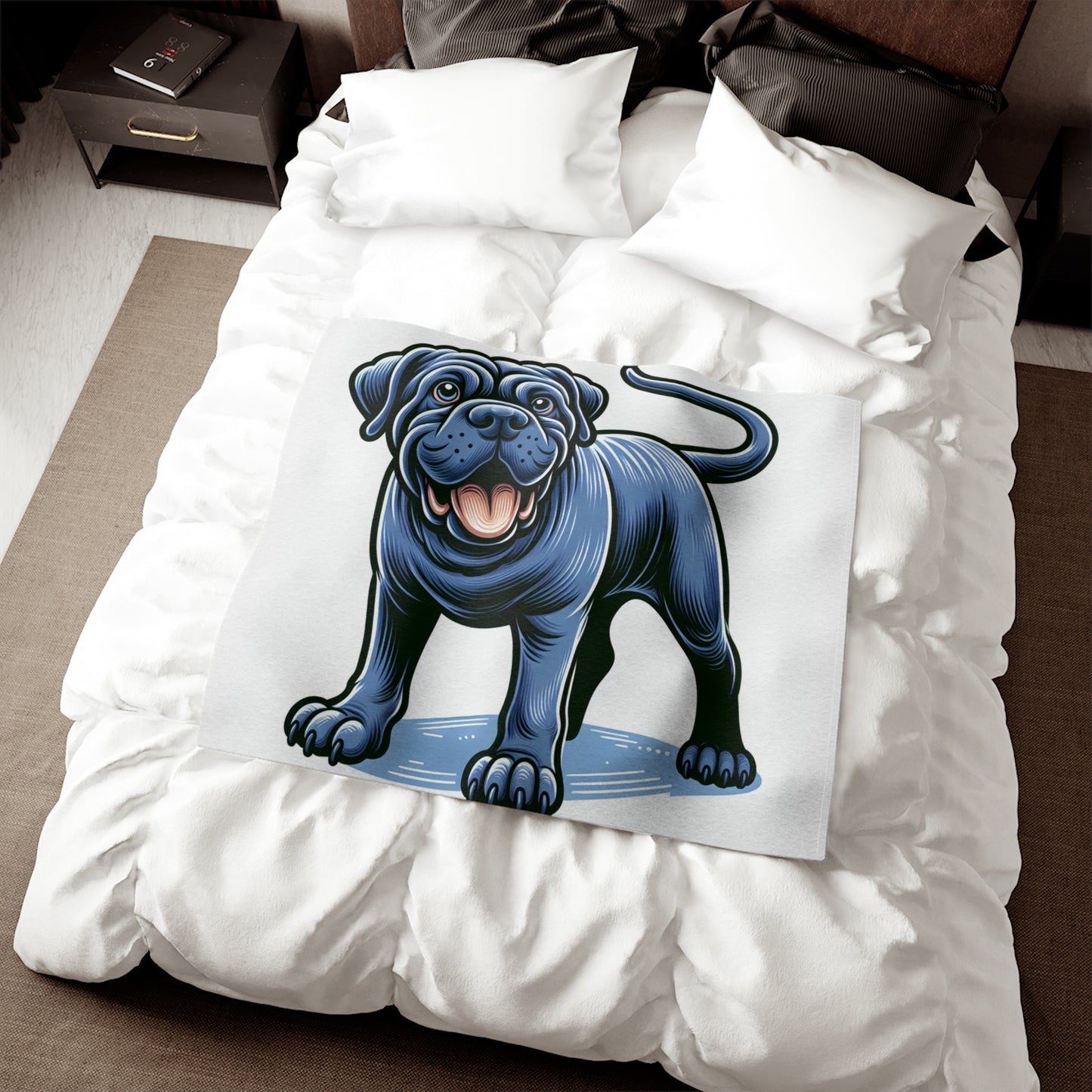 Neapolitan Mastiff Sweatshirt Blanket