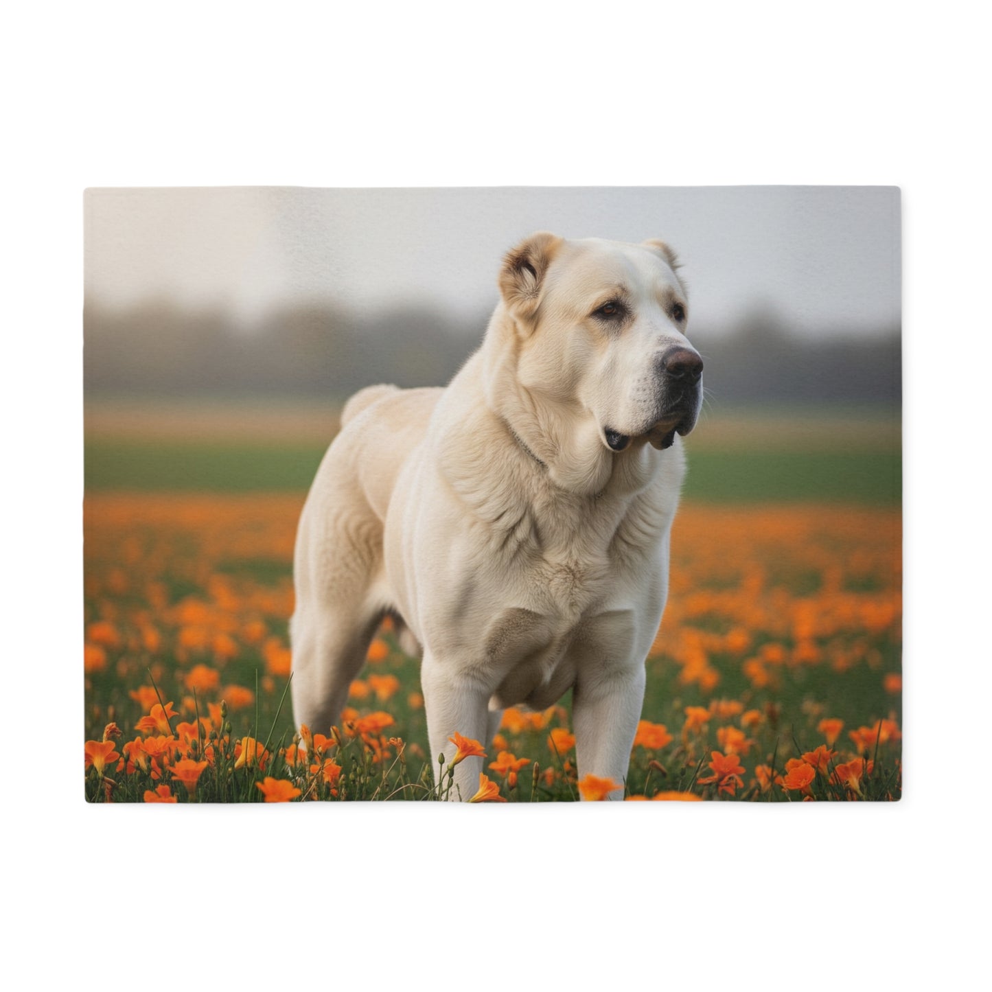 Central Asian Shepherd Dog Sweatshirt Blanket