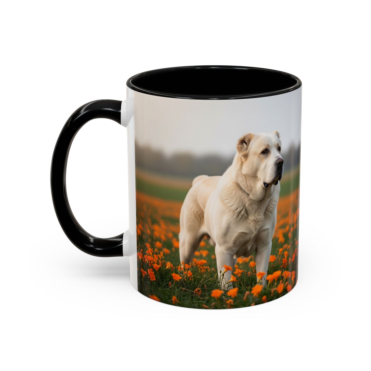 Central Asian Shepherd Dog Accent Coffee Mug - Perfect Gift for Dog Lovers