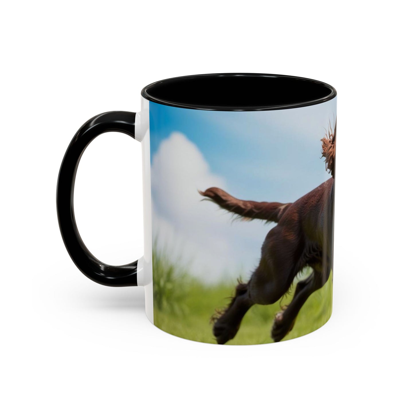 Irish Water Spaniel Accent Coffee Mug - Perfect Gift for Dog Lovers