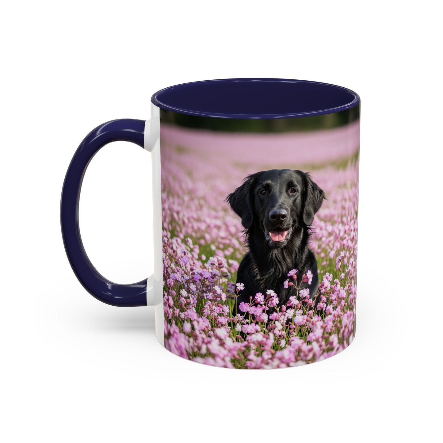 Flat Coated Retriever Accent Coffee Mug - Perfect Gift for Dog Lovers