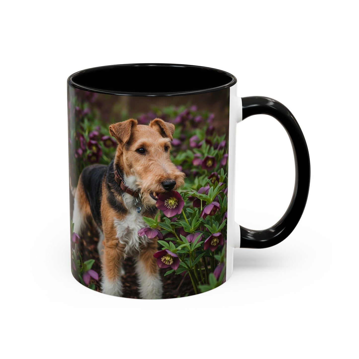 Wire Fox Terrier Accent Coffee Mug - Perfect Gift for Dog Lovers