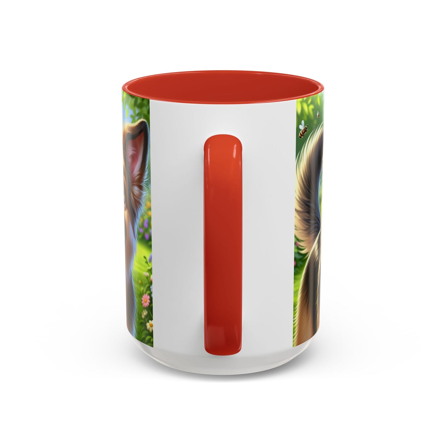German Shepherd Accent Coffee Mug - Perfect Gift for Dog Lovers