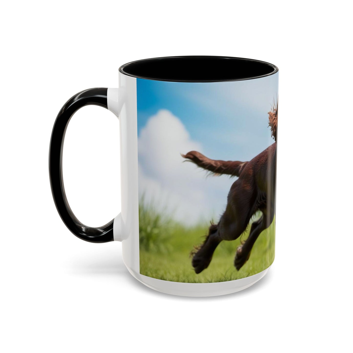 Irish Water Spaniel Accent Coffee Mug - Perfect Gift for Dog Lovers