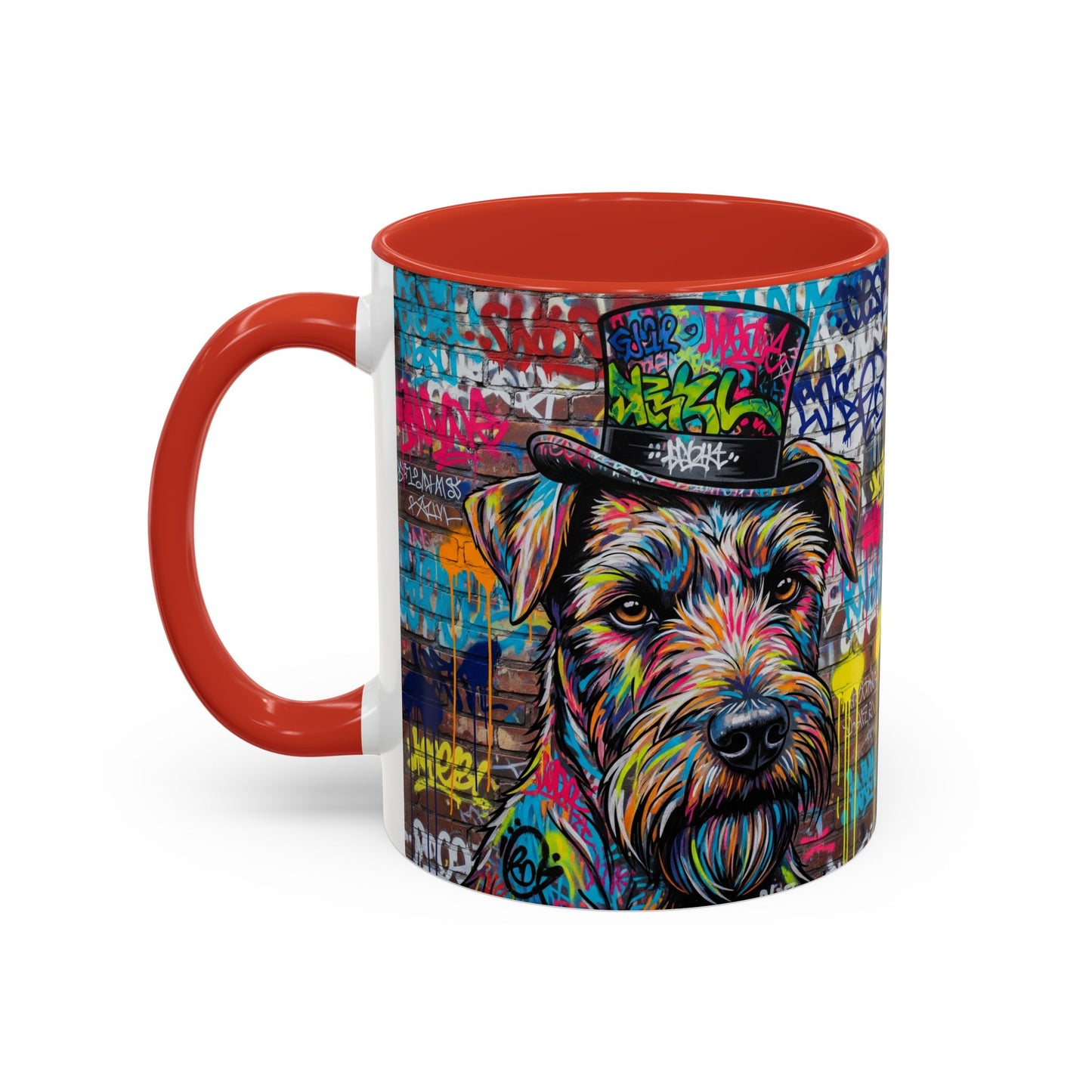 Teddy Roosevelt Terrier Accent Coffee Mug - Perfect Gift for Dog Lovers
