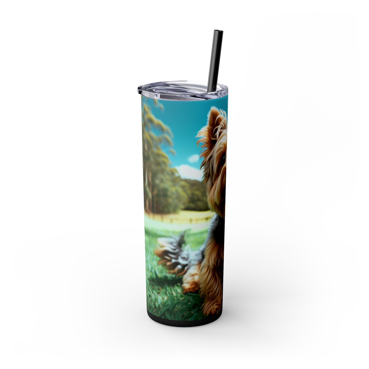 Australian Terrier Tumbler with Straw, 20oz