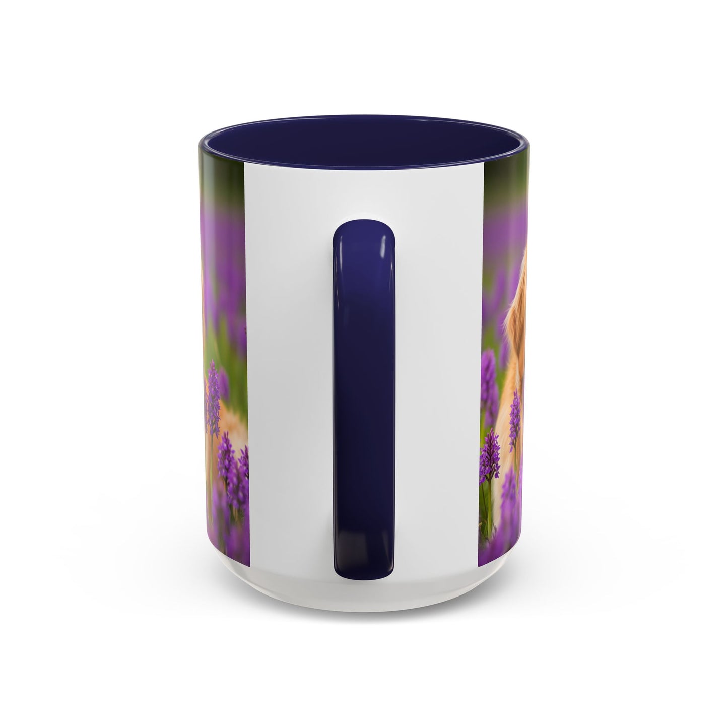 Golden Retriever Accent Coffee Mug - Perfect Gift for Dog Lovers