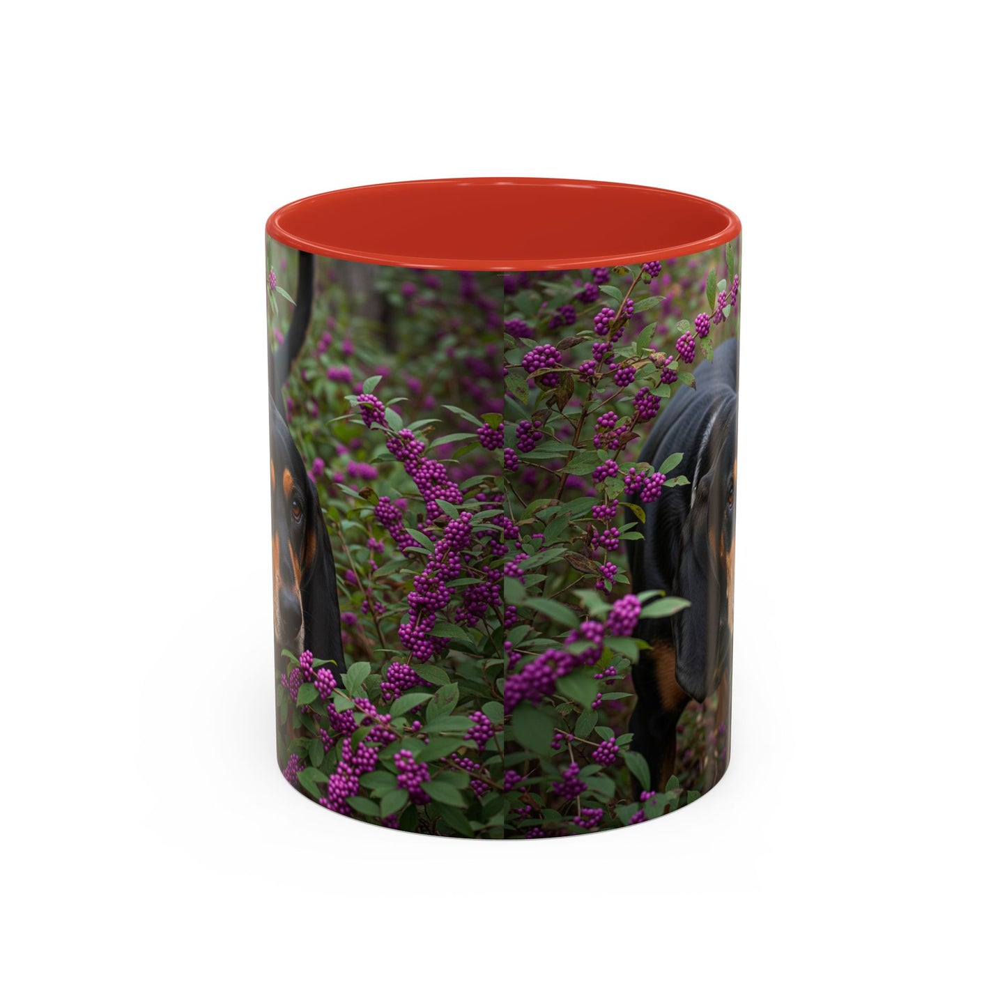 Black and Tan Coonhound Accent Coffee Mug - Perfect Gift for Dog Lovers