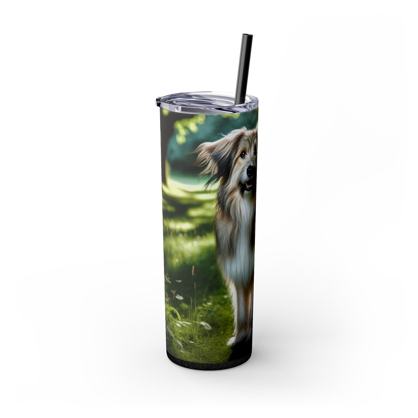 Pyrenean Shepherd Tumbler with Straw, 20oz