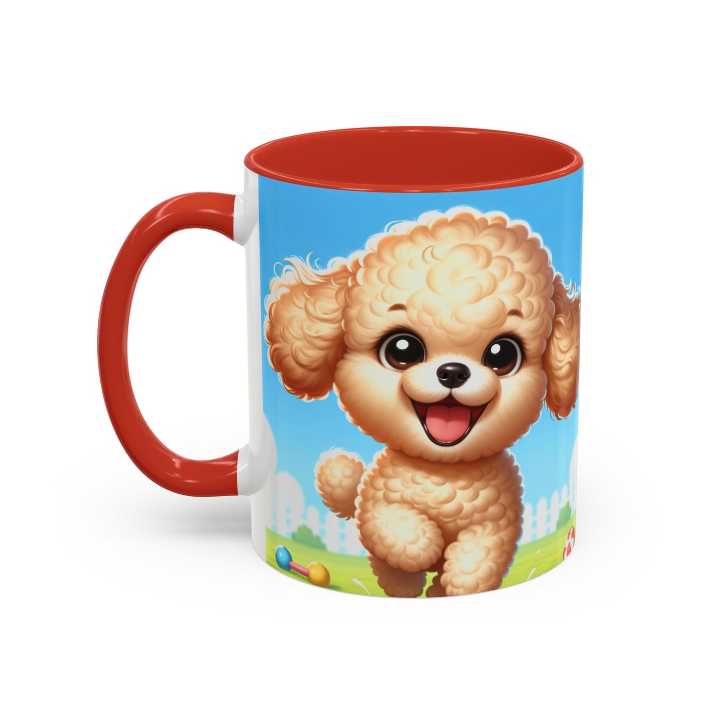 Miniature Poodle Accent Coffee Mug - Perfect Gift for Dog Lovers