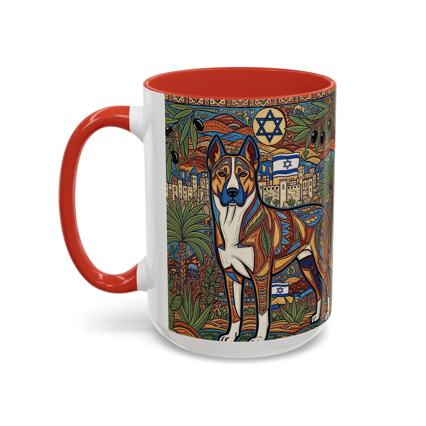Canaan Dog Accent Coffee Mug - Perfect Gift for Dog Lovers