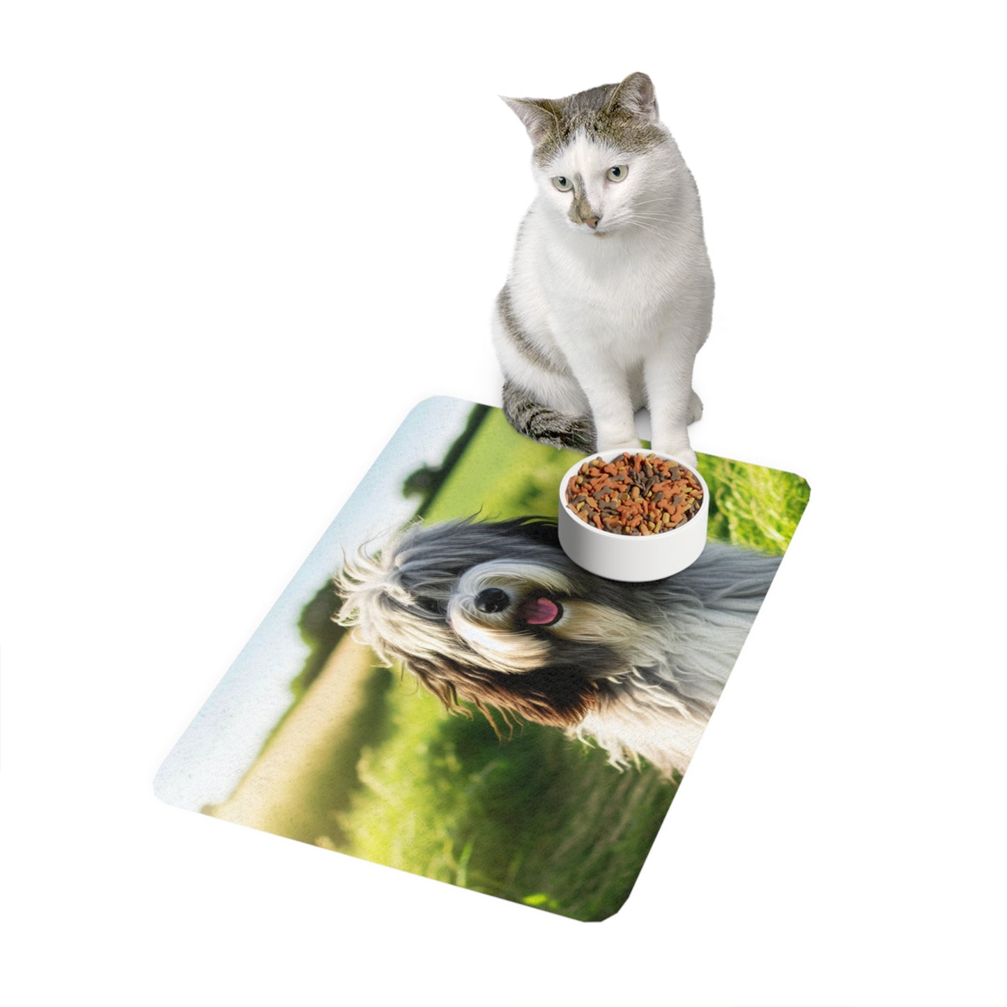 Pet Food Mat (12x18) - Schapendoes