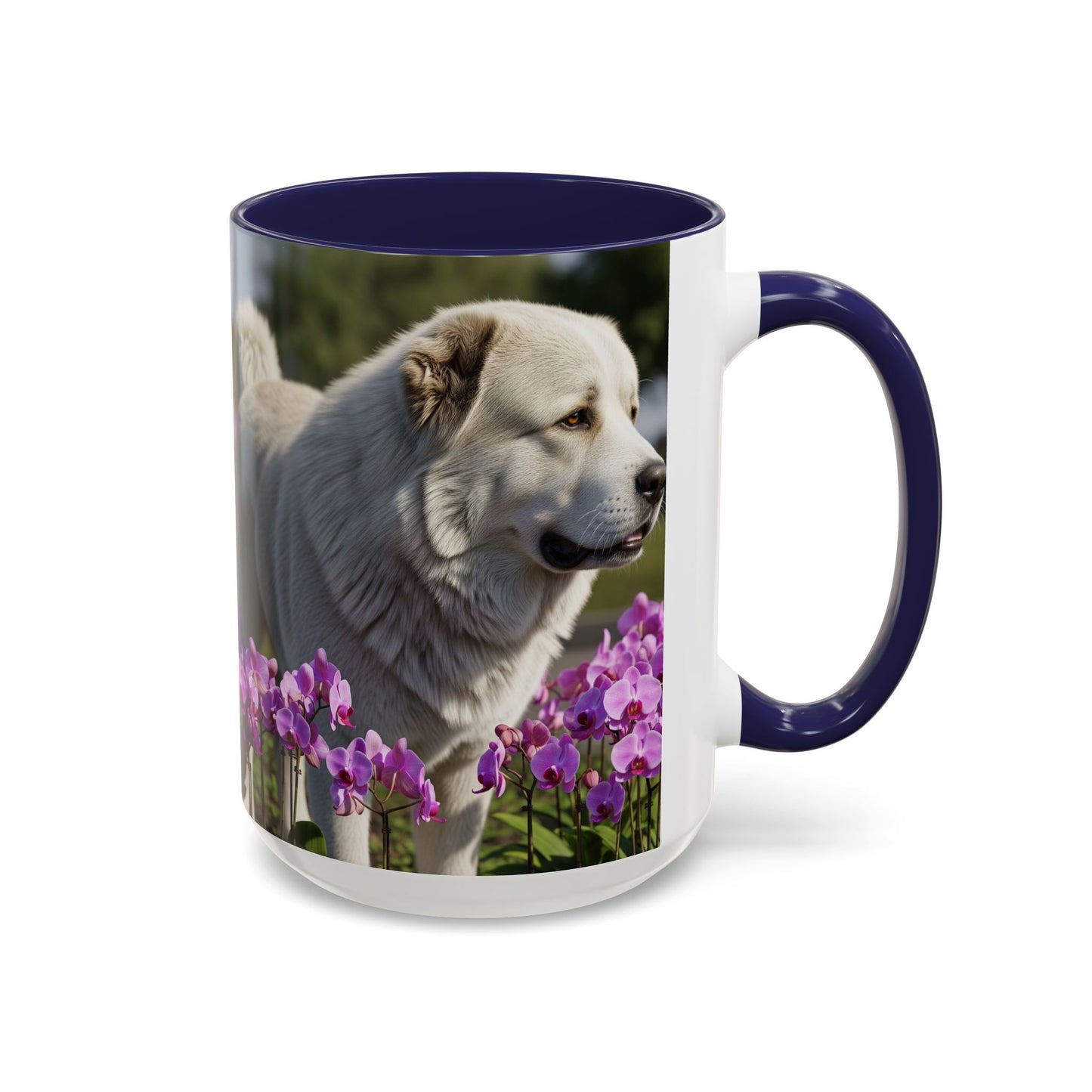 Caucasian Shepherd Dog Accent Coffee Mug - Perfect Gift for Dog Lovers