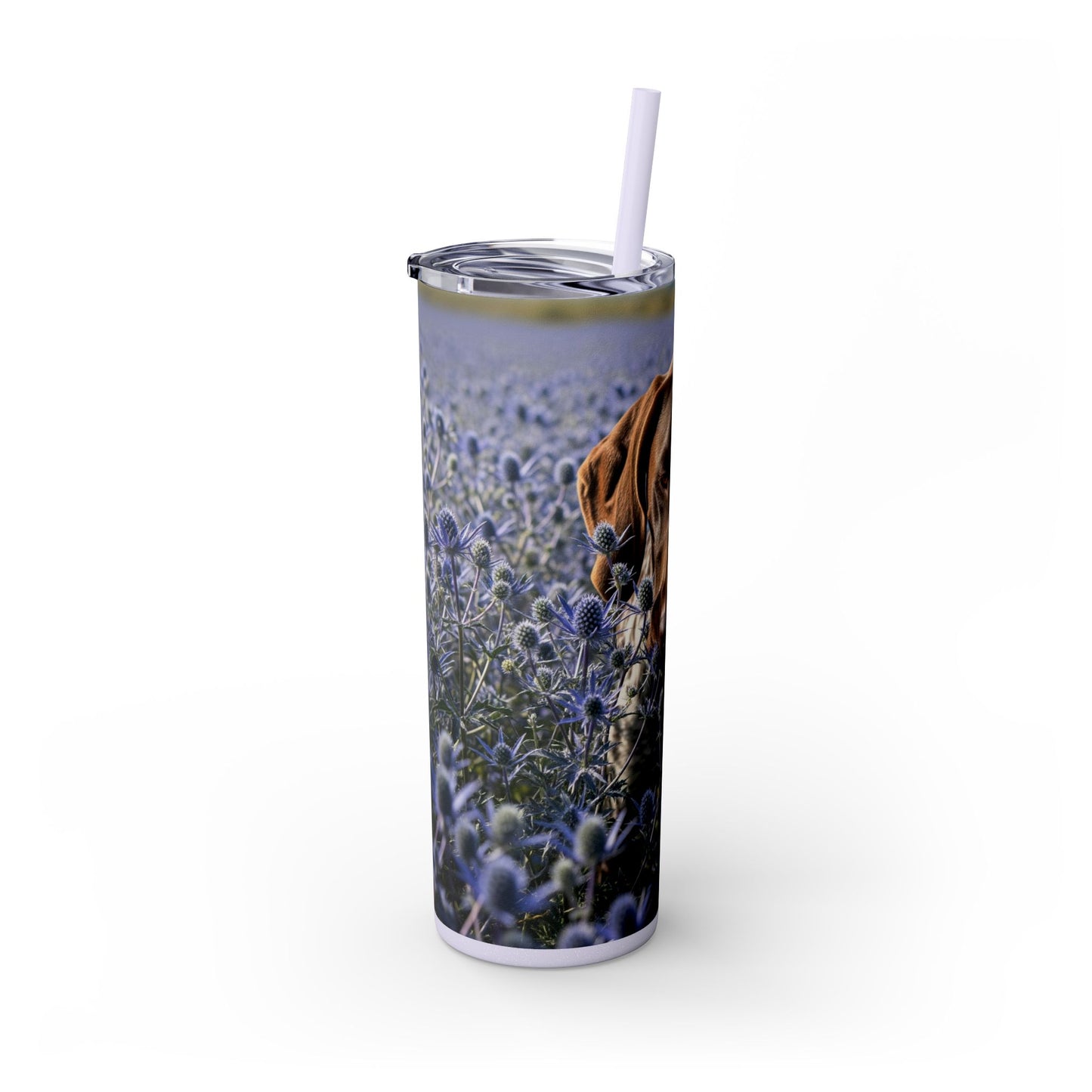 German Shorthaired Pointer Tumbler with Straw, 20oz