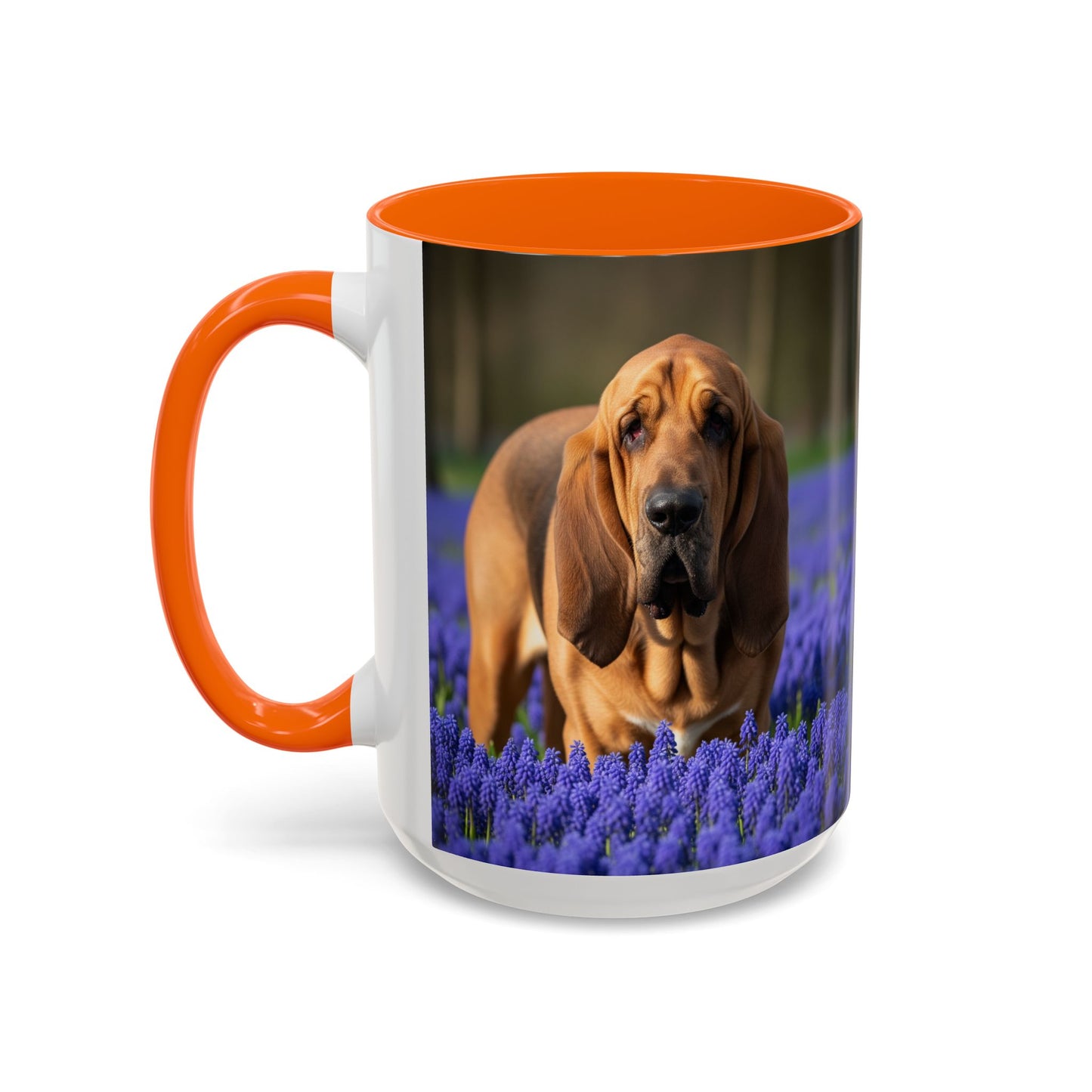 Bloodhound Accent Coffee Mug - Perfect Gift for Dog Lovers