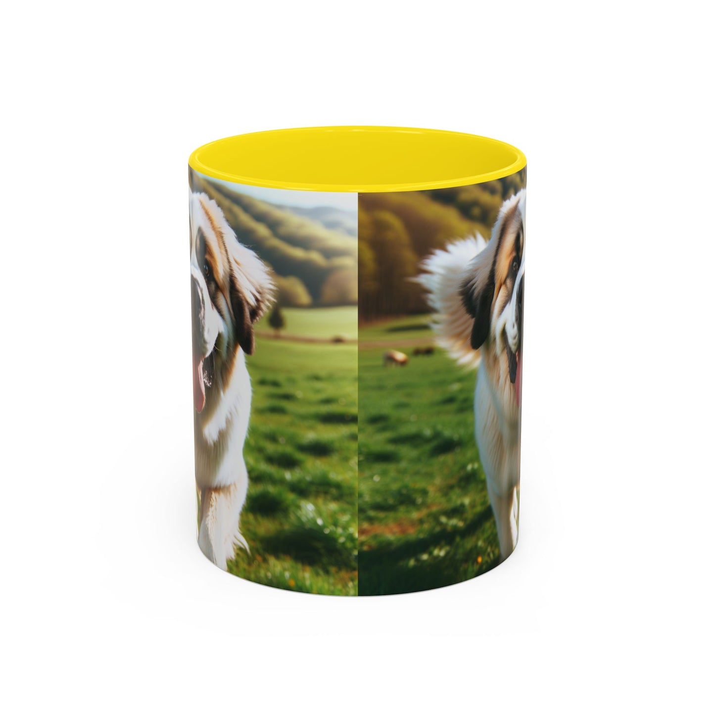 Pyrenean Mastiff Accent Coffee Mug - Perfect Gift for Dog Lovers