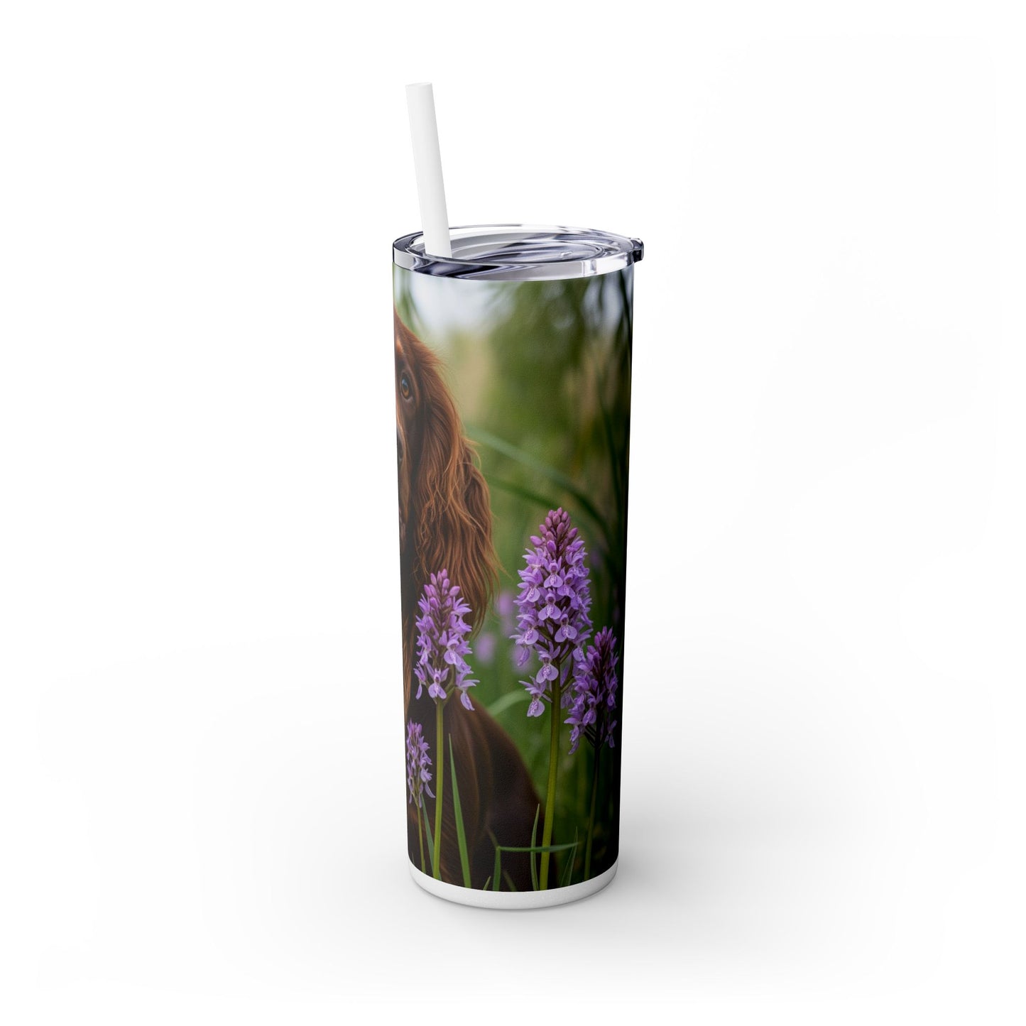 Pont-Audemer Spaniel Tumbler with Straw, 20oz