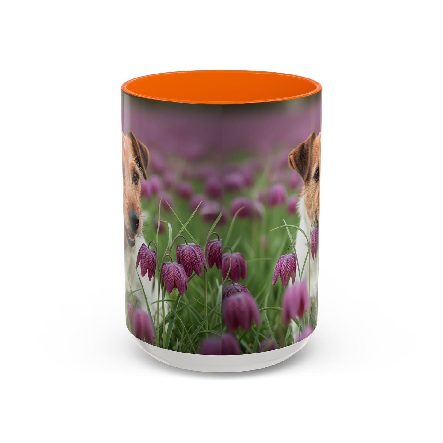 Russell Terrier Accent Coffee Mug - Perfect Gift for Dog Lovers