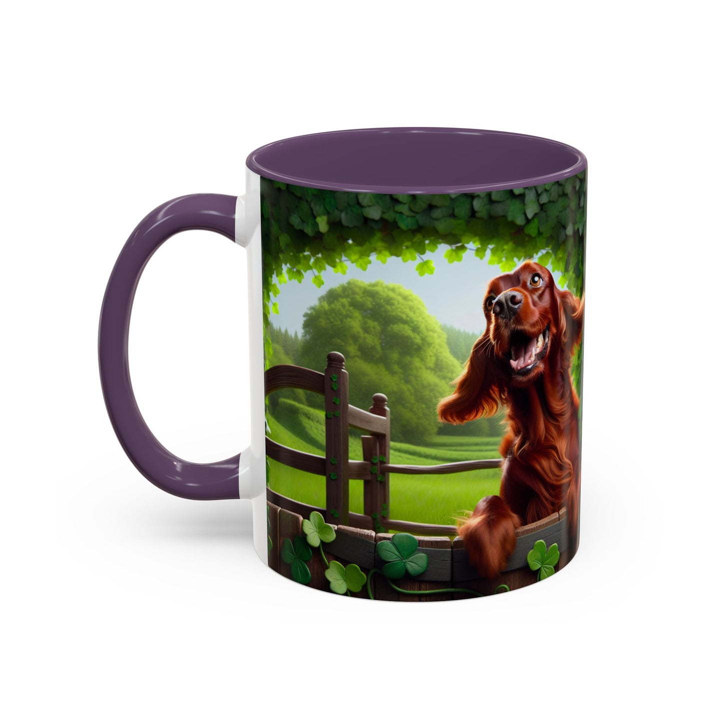 Irish Setter Accent Coffee Mug - Perfect Gift for Dog Lovers