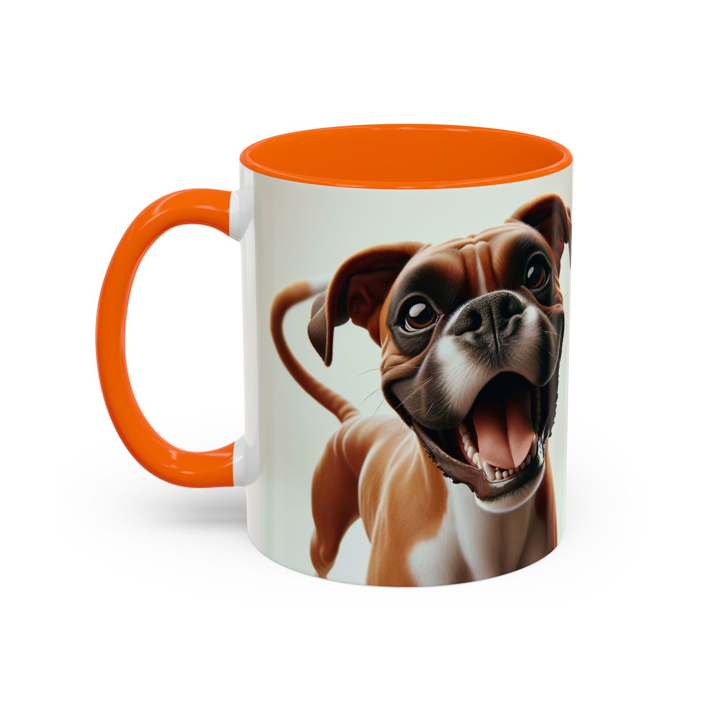 Boxer Accent Coffee Mug - Perfect Gift for Dog Lovers