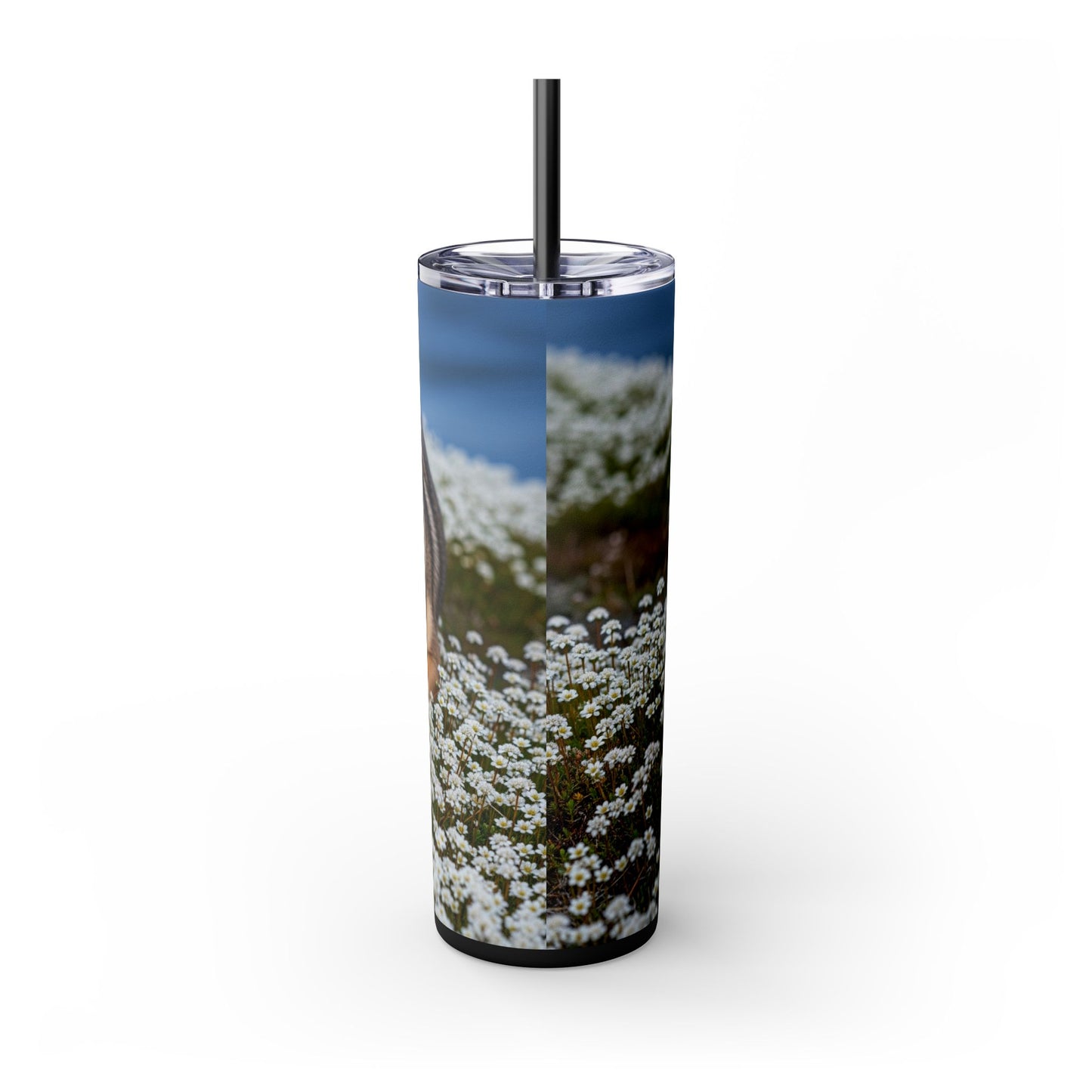 Norwegian Lundehund Tumbler with Straw, 20oz