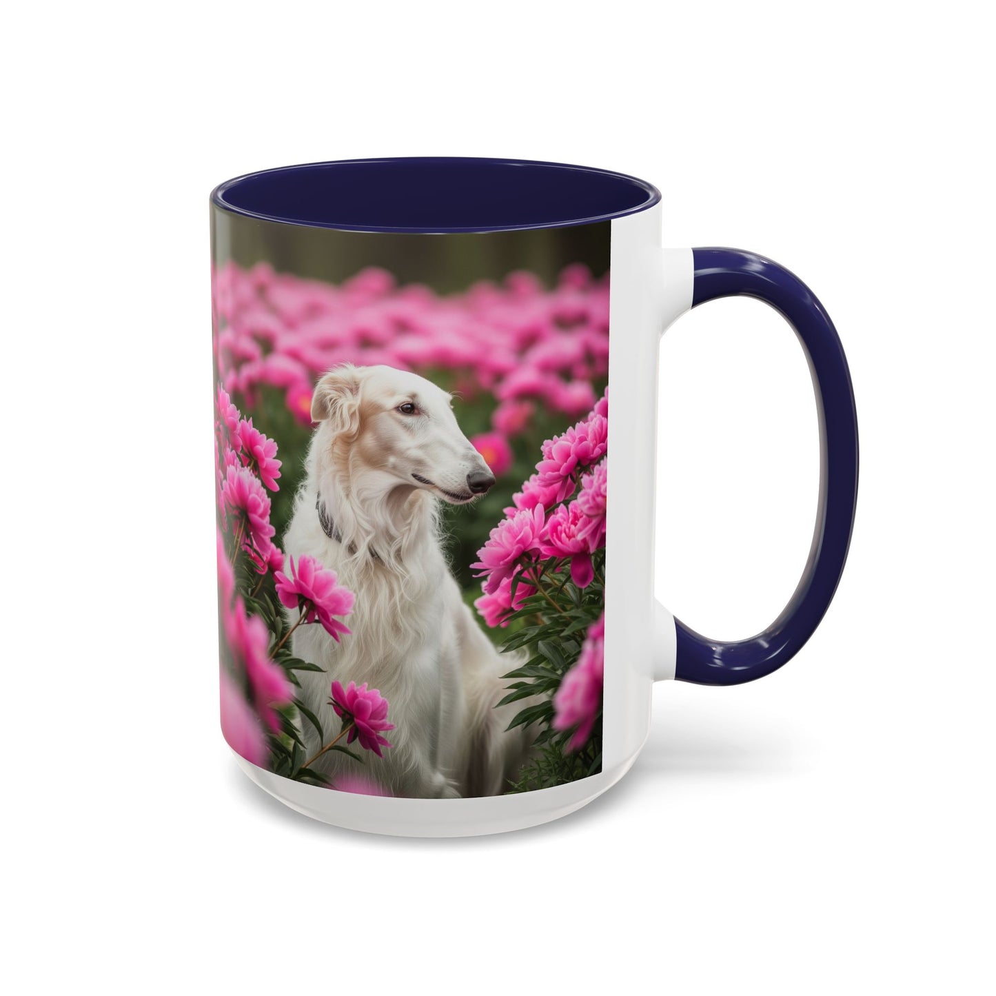 Borzoi Accent Coffee Mug - Perfect Gift for Dog Lovers