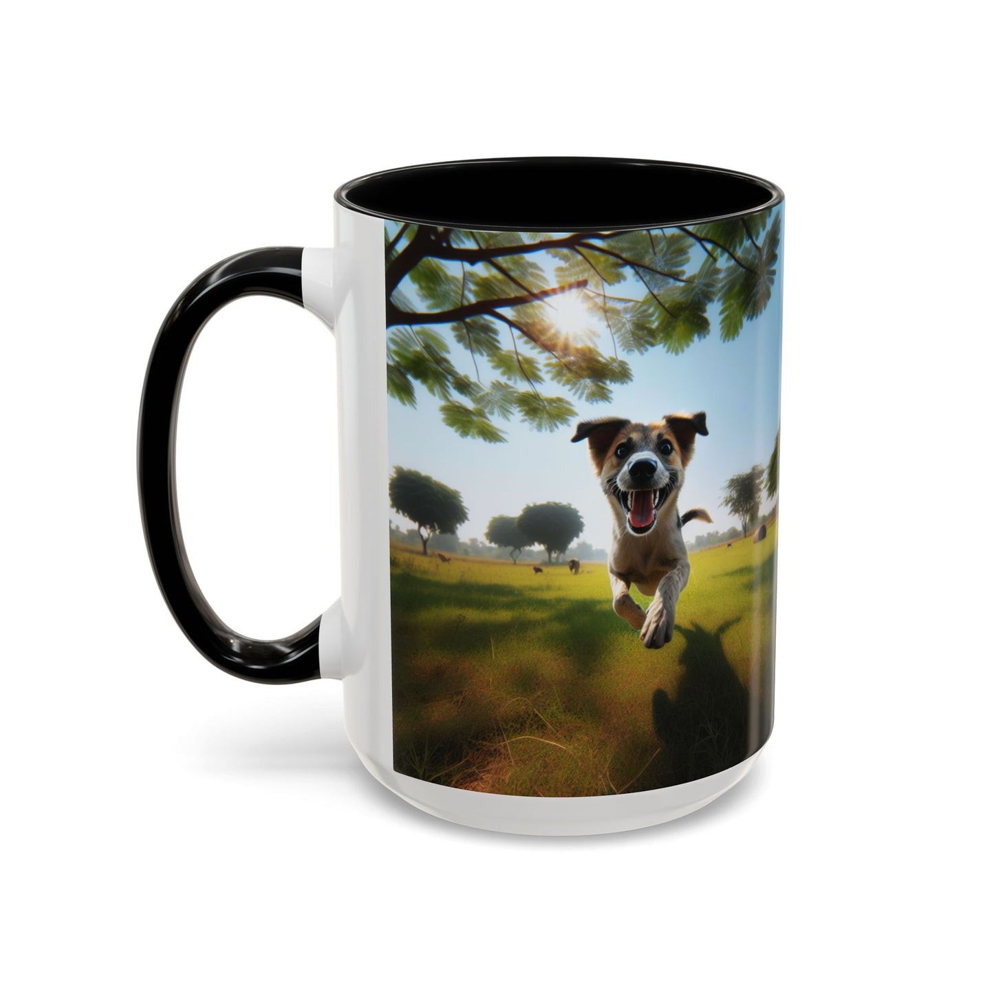 Indian Pariah Dog Accent Coffee Mug - Perfect Gift for Dog Lovers