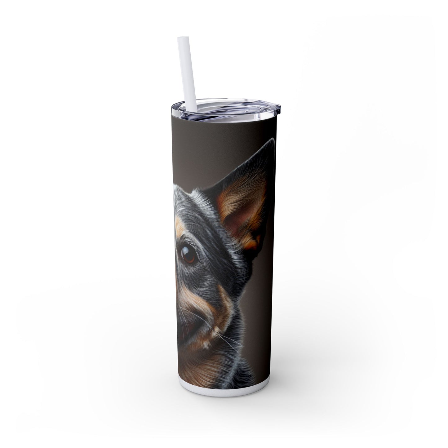 Australian Cattle Dog Tumbler with Straw, 20oz