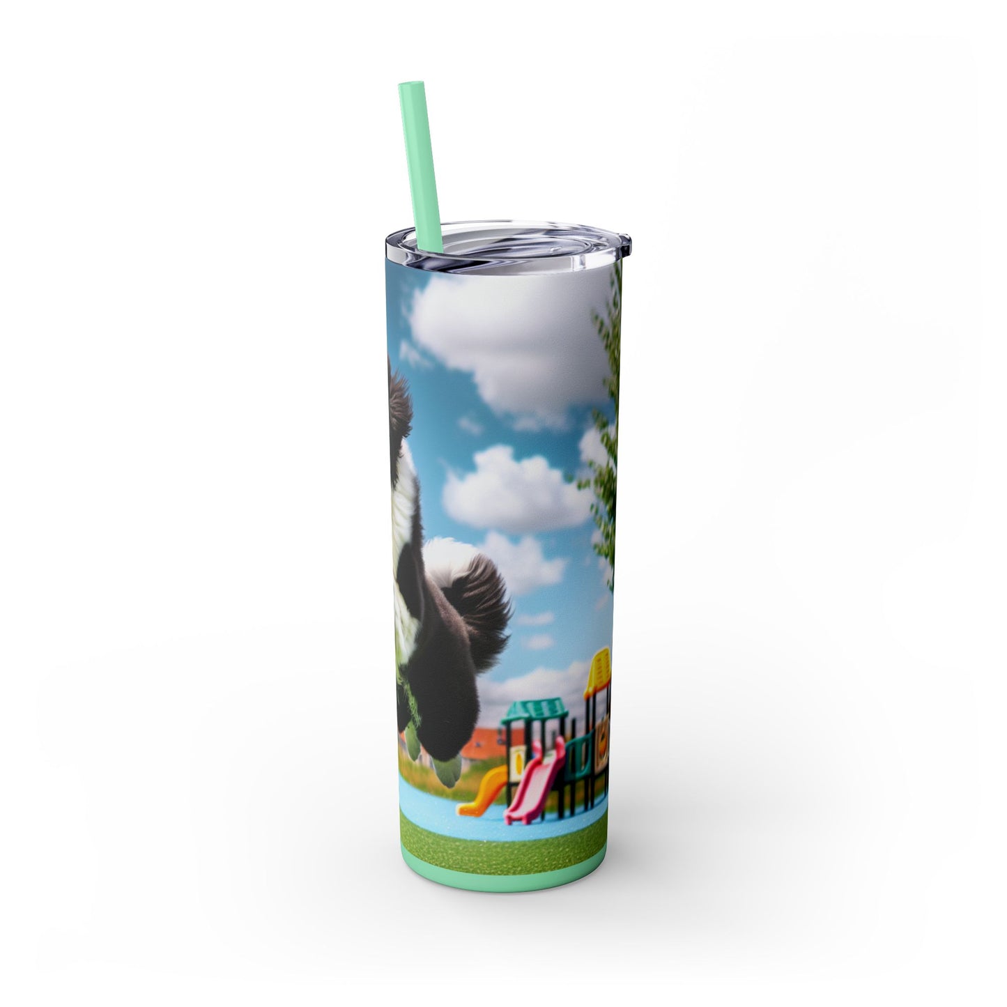 Landseer Tumbler with Straw, 20oz